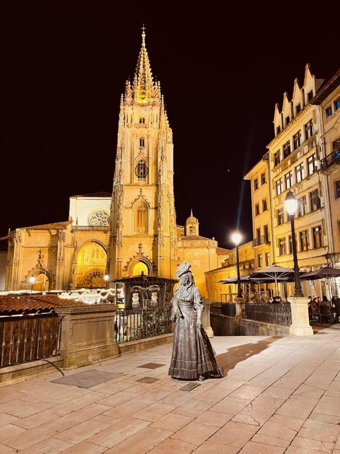 Atico Al Lado Del Ayuntamiento Lägenhet Oviedo Exteriör bild