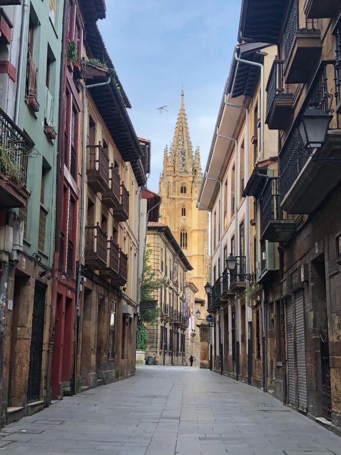 Atico Al Lado Del Ayuntamiento Lägenhet Oviedo Exteriör bild